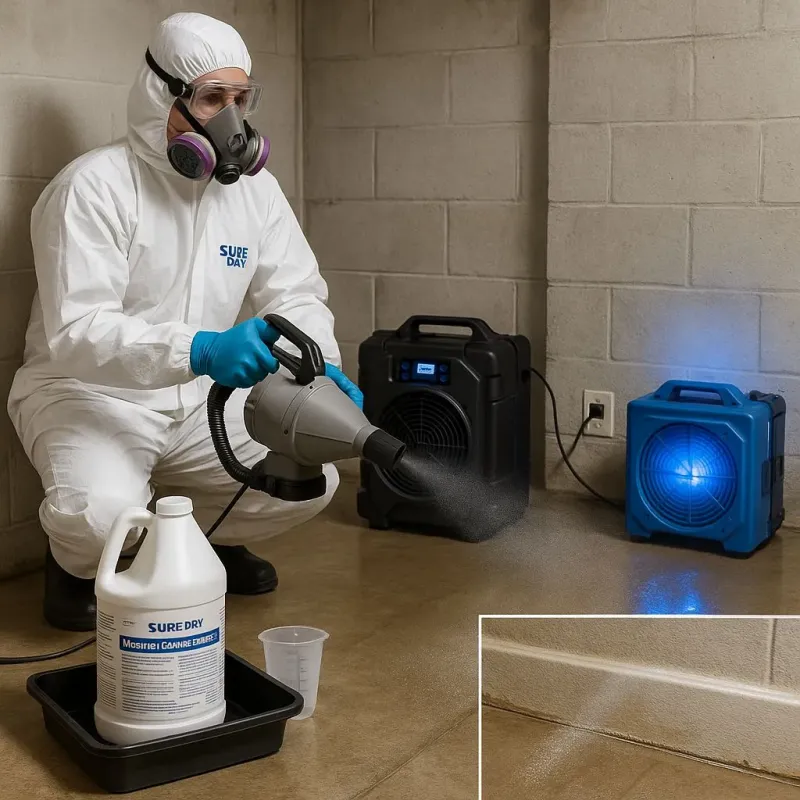 Sanitization and Odor Removal process in Sullivan, MO