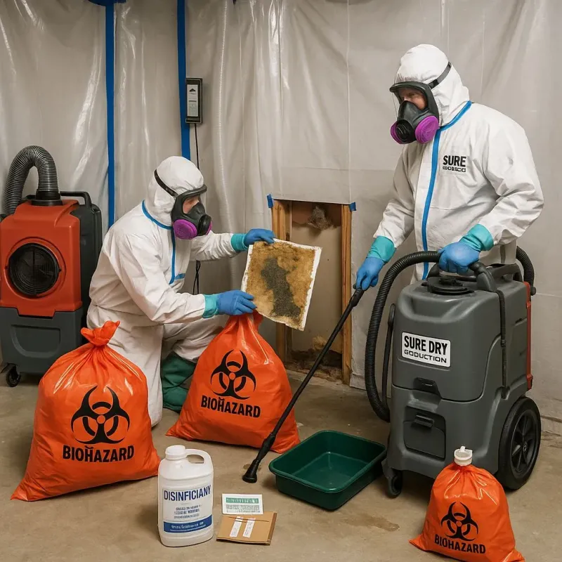 Contaminated Water Handling Protocols process in Sullivan, MO