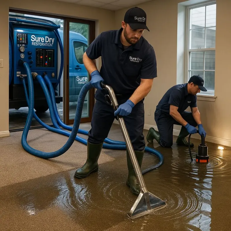 Water Extraction and Removal process in Sullivan, MO